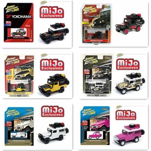 Johnny lightning 1/64 Toyota Land Cruiser Diecast Collection of Die-casting Simulation Alloy Model Children Toys