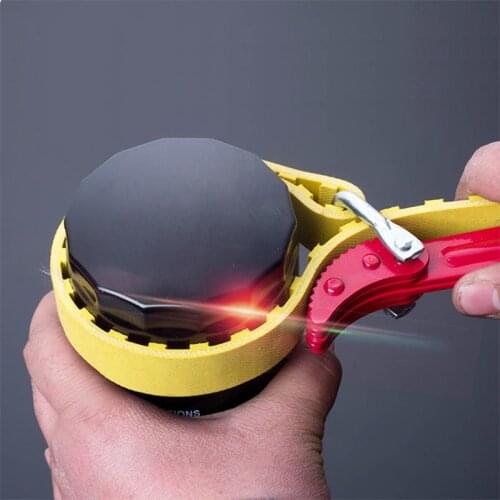 Belt Wrench oil filter puller Strap Spanner Chain Oil Filter Cartridge Disassembly Tool oil filter wrench Adjustable Strap Opene