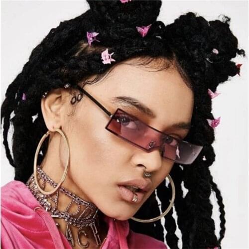 2021 New Fashion Trendy Women Sunglasses Classic Square Metal Frame Retro Men Eye Glasses Uv400 Oculos De Sol