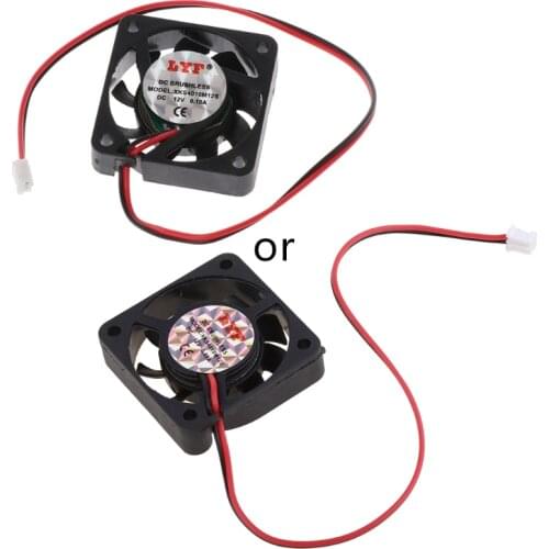 2 Pin Cool DC 12V 40mm Cooler Cooling Fan Brushless For VGA Video Graphics