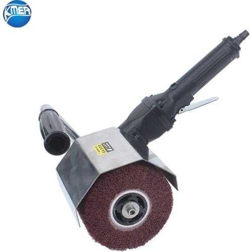Pneumatic Wire Drawing Machine Sander Grinding Machine Metal Plane Polishing Tool Rust Remover