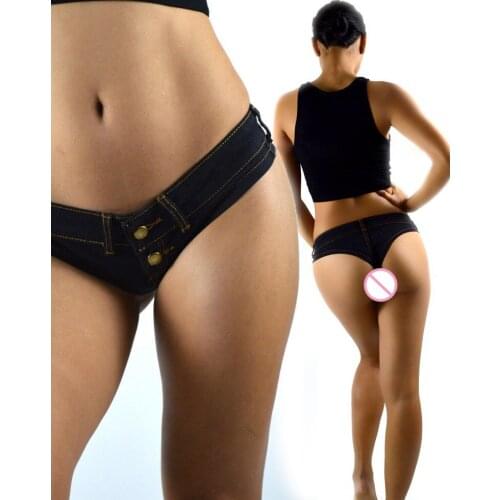 Low Waist High Cut Sexy Denim Booty Shorts Women Candy Color Cute Bikini Jeans Short Night Club Charming Super Mini Hot Shorts