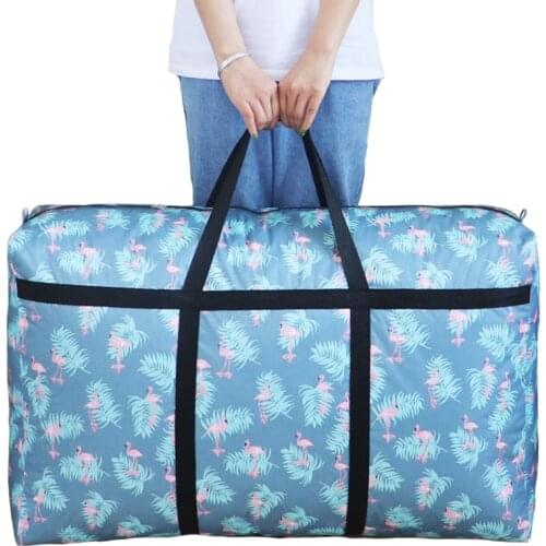 New Printed Oxford Cloth Large Capacity Vintage Luggage Bags Moving Bag Tote Bag Travel Carry on Bags For Man Women Dropshipping