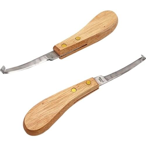2sets Livestock Cattle Horse Hoof Knife Shears Right Handed Double Edge Veterinary Sheep Goat Pig Castration Foot Pruning