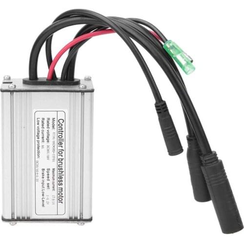 36V/48V 8A Electric Bicycle Controller Durable Controller Brushless Waterproof Adapter with Hall for E-bike Electric Scooter