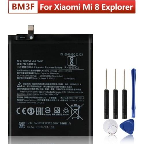 Agaring Xiaomi Mi 8 Explorer Phone Batteries