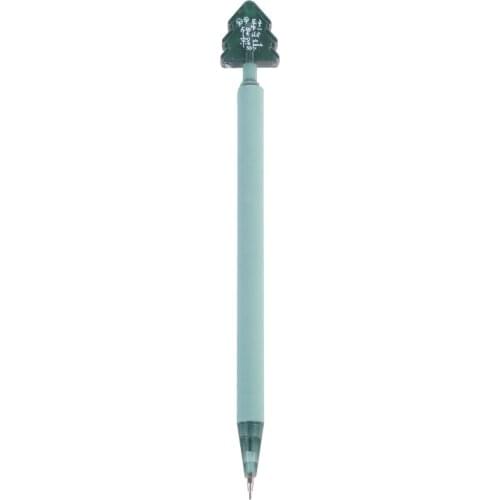 Ellen Brook 1 PCS Cute Cartoon Tree Automatic Mechanical Kawaii Pencil With Eraser School Office Supply Student Stationery