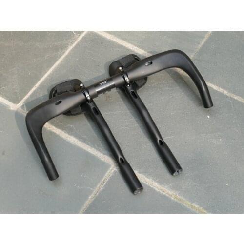 FLX-HB-23 Brand New Full Carbon Triathlon Time Trial TT Bike Handlebar Toray Carbon Bar Size : 44cm ( C TO C)
