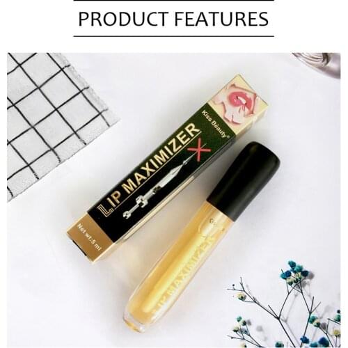 Lips Plumper Lips Gloss Enhancement Cosmetics Transparent Lips Gloss Tint Makeup Women Full Moisturizing