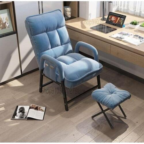 Computer Chair Home Lazy Chair Girl Cute Bedroom Backrest Gaming Chair Office Comfortable Sedentary Sofa Chair
