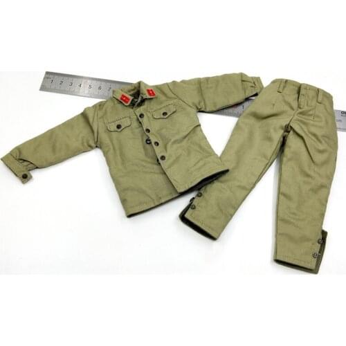 Hot Sales Scale 1/6th Combat War Tops Shirt Pants Mini Times Toys M023 Model For Usual 12 inch Doll Action Collectable