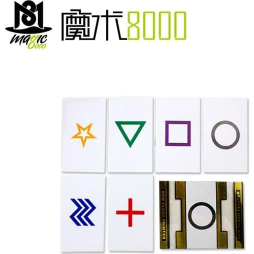 New Flash Printer Magic Tricks Magician Predict the Select Card Magia Stage Close Up Gimmick Mentalism Flash ESP Card