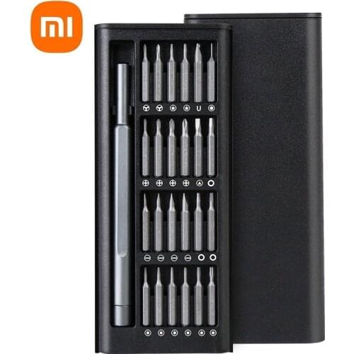 New Xiaomi 24 In 1 Mini Screw Removing Kit Screwdriver Phone Watch Repair Tool Screw Driver for Laptop Camera Smartphone HotSale