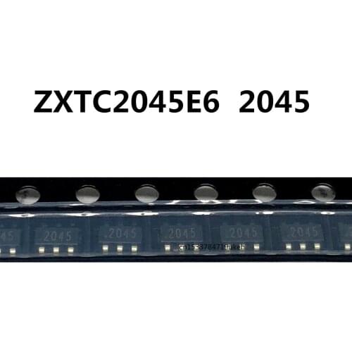 Original 5PCS/ ZXTC2045E6 2045 SOT23-6