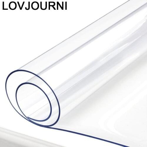Mesa Obrusy Na Plastique Transparent Dining Tafelkleed Rechthoekige Rectangular PVC Nappe Cover Manteles Tablecloth Table Cloth