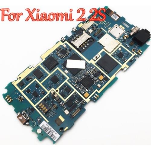 Full Work Original Unlock Main For Xiaomi Mi 2S M2S Mi2S,For Mi 2 M2 Mi2 WCDMA 16GB/32GB Motherboard Logic Circuit Board TESTED