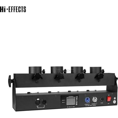 4 Shots Confetti Streamer Cannon Machine DMX512 Remote Control Four Heads Electric Paper Confetti launcher Cannon Equipment