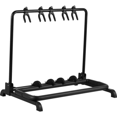 Foldable Multi Guitar Stand 5 Holders for Guitar Display Storage Guitar Aeccessaries Guitar Parts