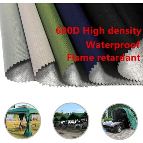 Waterproof Sunshade Fabric Sunbrella Carport Making Cloth Water Resistant Tent Material Sunscreen Ripstop Flame Retardant 1x1.5M