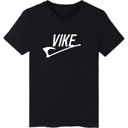 WEJNXIN 2017 Summer New Arrival Funny Viking Axe VIKE Short Sleeve T Shirt Hip Hop Camisa Masculina Large Size Cotton Tops Tees