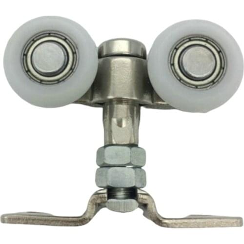 1 pc wooden sliding Wheel Small folding door pulley door and window Accessories track pulley