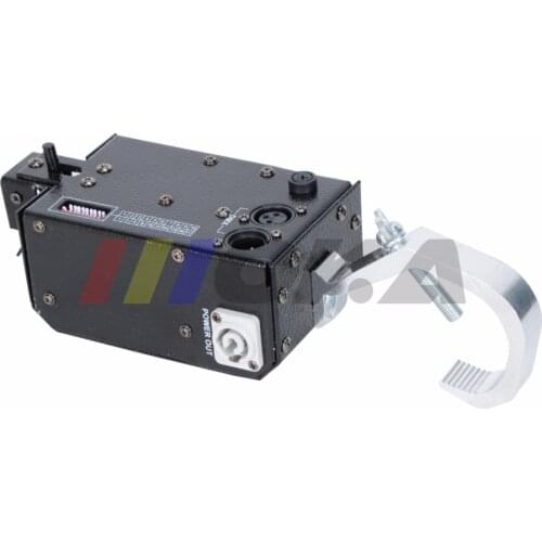 10pcs/lot Stage Fx Power Drop For Stage Curtain DMX Power Drop Machine in stock ship with fly case