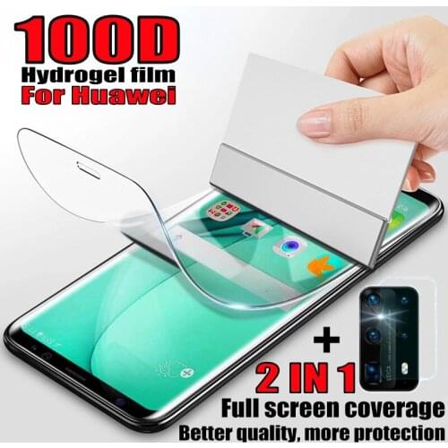 2-in-1 For Samsung Galaxy A32 Hydrogel Film For Samsung A51 A71 A31 A41 M21 M51 M31S A02S A32 Lens Glass
