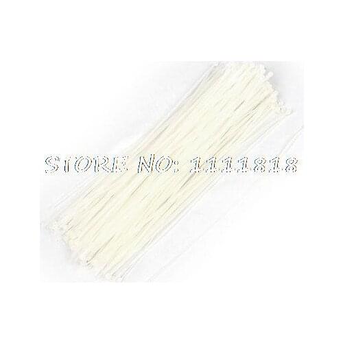 250 Pcs Self Locking Plastic Fasten Cable Zip Tie Teeth Grip 300mm