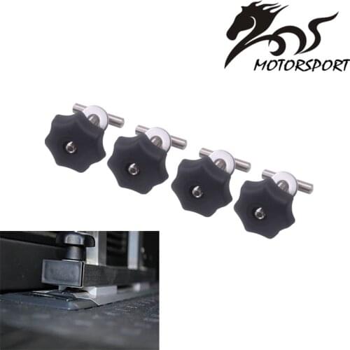 High quality black Mounting Screws 50mm Locking Rail Multiflexboard for VW T5/t6 MULTIVAN 4 pcs