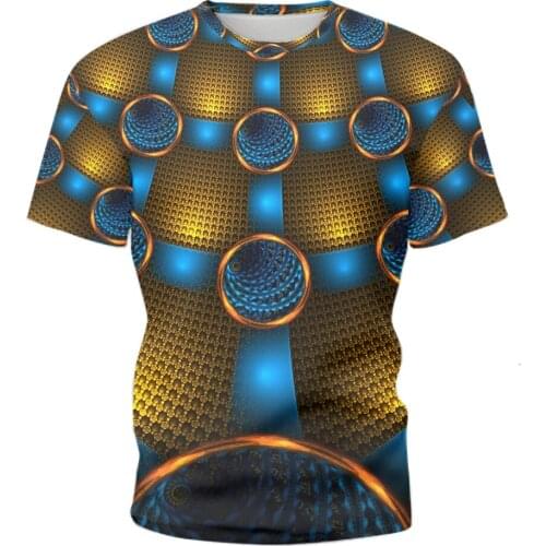 3D printing mens short-sleeved T-shirt streetwear 2021 summer O-neck short-sleeved top Harajuku style male clothes casual