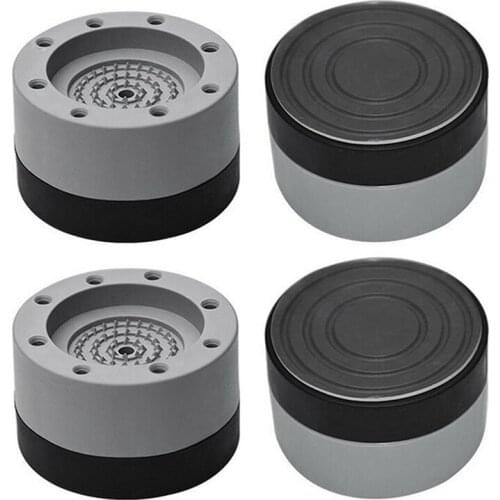 Hot Sale Anti Vibration Feet Pads Washing Machine Rubber Mat Anti-Vibration Pad Dryer Refrigerator Base Fixed Non-Slip Pads