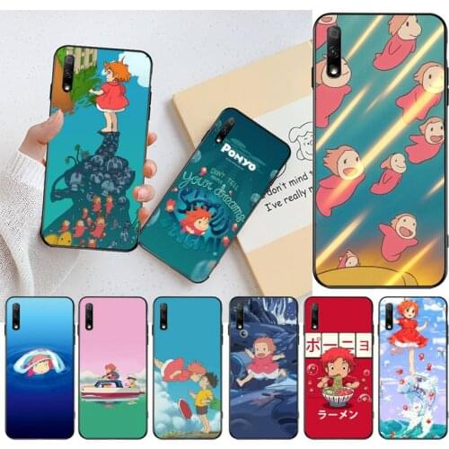 HUAGETOP Krajews Ponyo Studio Ghibli Anime Phone Case for Huawei Honor 30 20 10 9 8 8x 8c v30 Lite view pro
