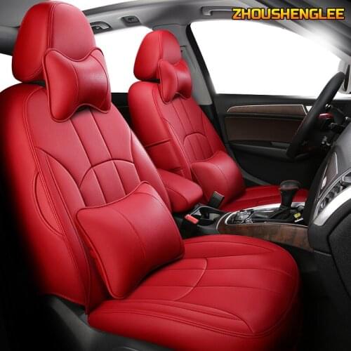 Custom Leather car seat cover For Geely Emgrand EC7 Jingang Yuanjing GX7 GC7 GX2 UFO SC3 SC5 SC6 SX7 car seats protect