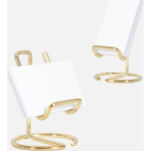 Creative Metal Phone Holder Desktop Organizer Golden Rose Gold Wrought Iron Phone Stand School Office Supplies Desk Set