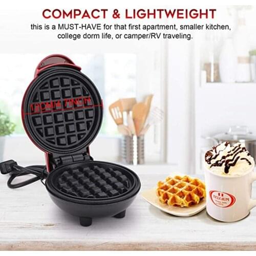 Mini Waffle Pot Electric Waffles Maker Bubble Molds Egg Cake Oven Pan Kitchen Breakfast Donuts Fried Egg Machine Eggette Machine