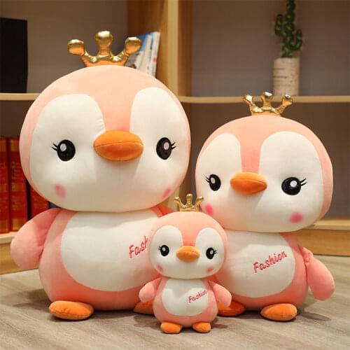 Soft Big Penguin Plush Toys Stuffed Cartoon Animal Doll Fashion Toy For Kids Baby Lovely Girl Christmas Birthday Gift Room Decor