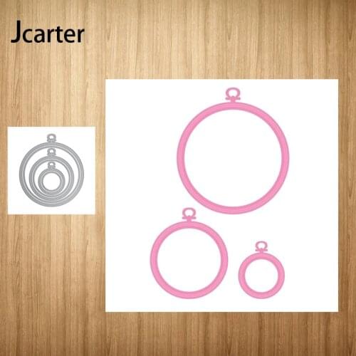 2021 New Metal Cutting Dies Multiple Circle Frame Craft Scrapbooking Handmade Knife Mould Blade Punch Stencils Dies Cut Model