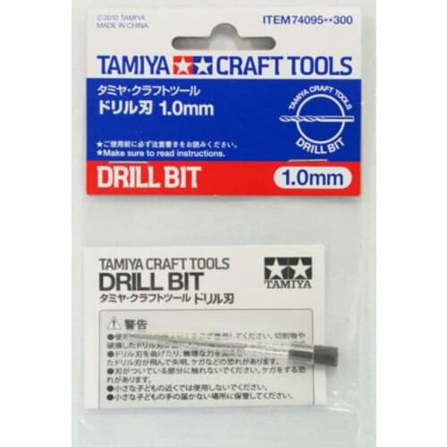 Tamiya 74095 Model Craft Tools Drill Bit (1.0mm)