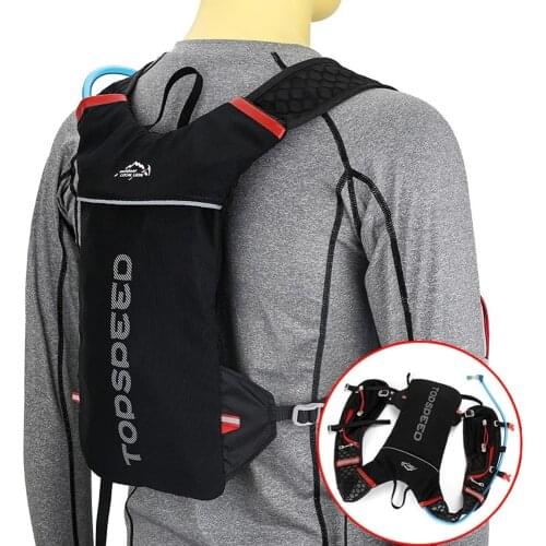 Bicycle Hydration Backpack Set Sports Outdoor Cycling Backpack Lightweight Running Bag Optional 2L Water Bladder Water Bottle