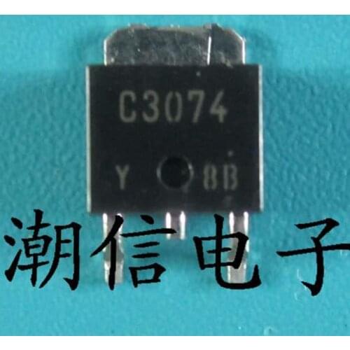10PCS 2SA1244 A1244 TO252 2SC3074 C3074 TO252 Car transistor