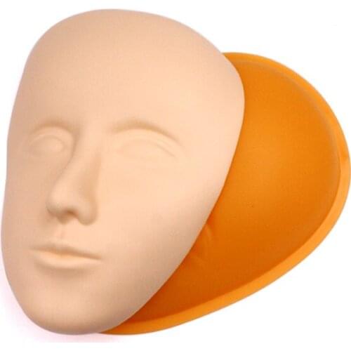 5D Microblading Facial Training Head Silicone Practice Permanent Removable Makeup Lip Eyebrow Tattoo Skin Mannequin Doll Face