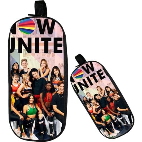 Fashion Now United Print Pencil Case 3D NU Team Makeup Box School Supplies Cosmetic Bags Zipper Pouch Now United Pen Bag Mochila