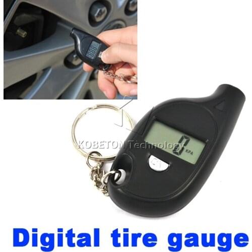 Mini Portable Digital Car Auto Tire Pressure Tester Procession Tool 2-150 PSI Motorcycle Tyre Air Meter Gauge LCD Display