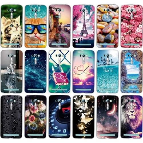 Soft TPU Case for Asus ZenFone 2 Laser ZE550KL 5.5inch Case Printing Cover For Asus zenfone 2 Laser 5.5" ZE550KL Ze551kl Z00LD