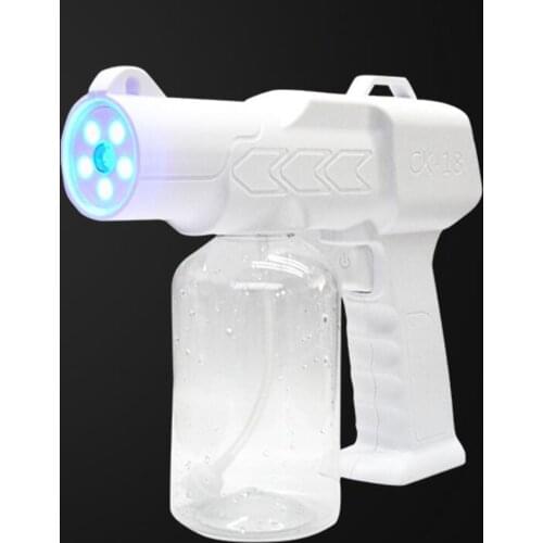 Nano Rechargeable Atomization Disinfection Gun Sanitizer Sprayer Spray Fogger for Home School Office