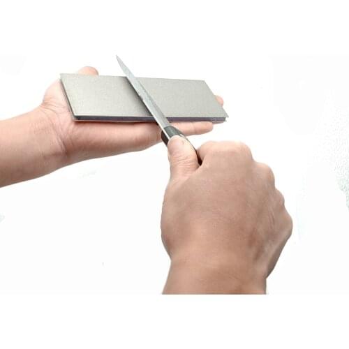 Portable 80-3000# Diamond whetstone block Sharpening Stone Bar Knife sharpener Wood non-slip base