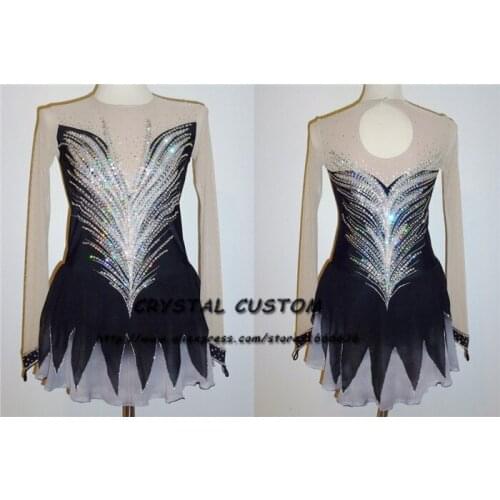 Professional Custom Figure Skating Dresses Adult Graceful New Brand Ice Skating Dresses For Competition DR4468