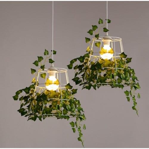 Industrial lamp iron living room hanging lamp