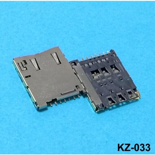 For Sony Xperia M4 Aqua E2303 E2333 E2353 Sim Card Slot Tray Holder Socket Reader Module Repair Part