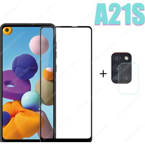 Camera Protective Glass For Samsung Galaxy A21s Len Screen Protector Film Full Tempered Glass For Samsung A21 Phone Protection